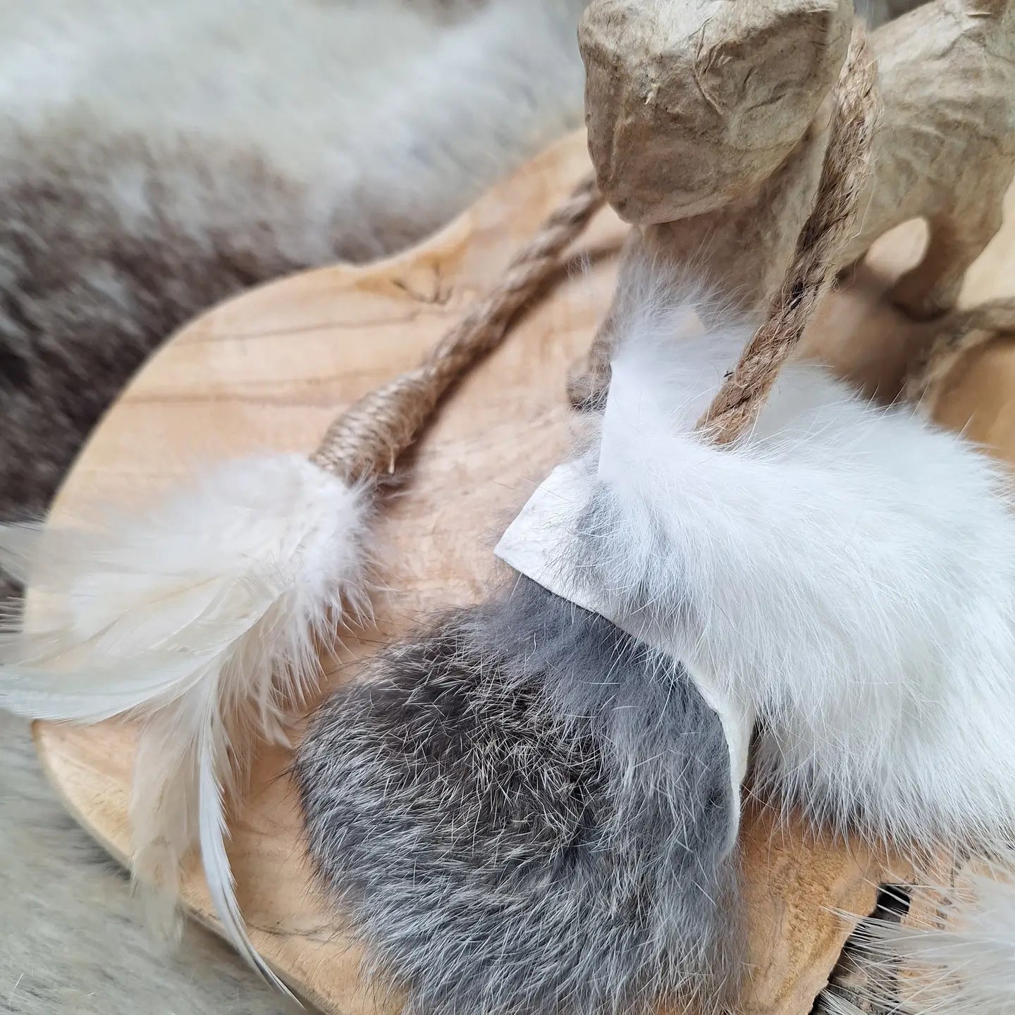 Jouet pour chat Snake Rabbit - LES PEPETTES CREATIONS - DOG DéliCAT