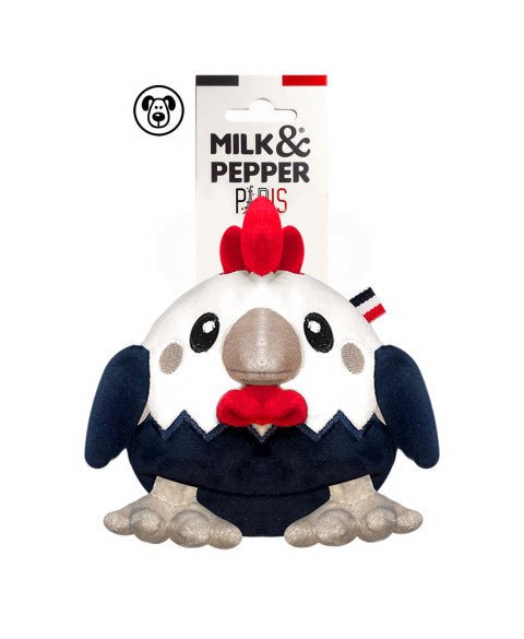 Jouet pour chien peluche Théophile Milk & Pepper – Milk & Pepper – DOG DéliCAT  
