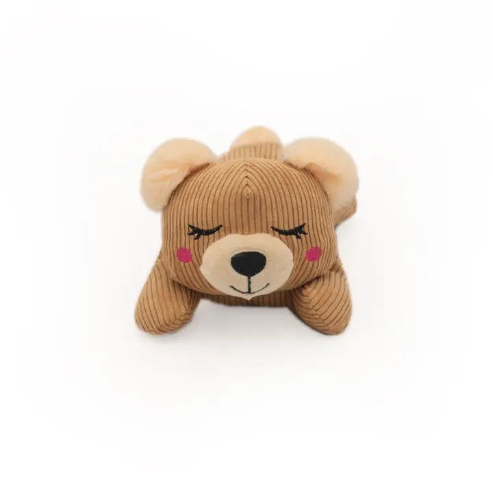 Jouet silencieux pour chien : Snooziez Ours Shhhqueaker - ZIPPY PAWS - DOG DéliCAT