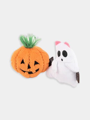 Jouets Halloween pour Chat – Citrouille & Fantôme 👻 Herbe à Chat Bio Pet PLAY - PET PLAY - DOG DéliCAT