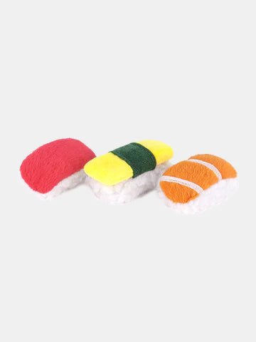 Jouets pour chat à l’herbe à chat bio – Trio de Sushi Pet PLAY - PET PLAY - DOG DéliCAT
