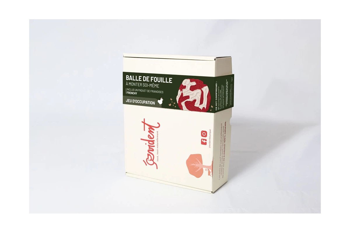 Kit Balle de fouille à monter et friandises - Jeu d’occupation pour chiens - EVIDENT - DOG DéliCAT