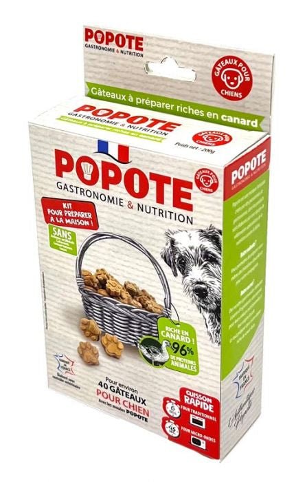 Kit friandises maison au canard – Le plaisir de cuisiner pour lui - POPOTE - DOG DéliCAT