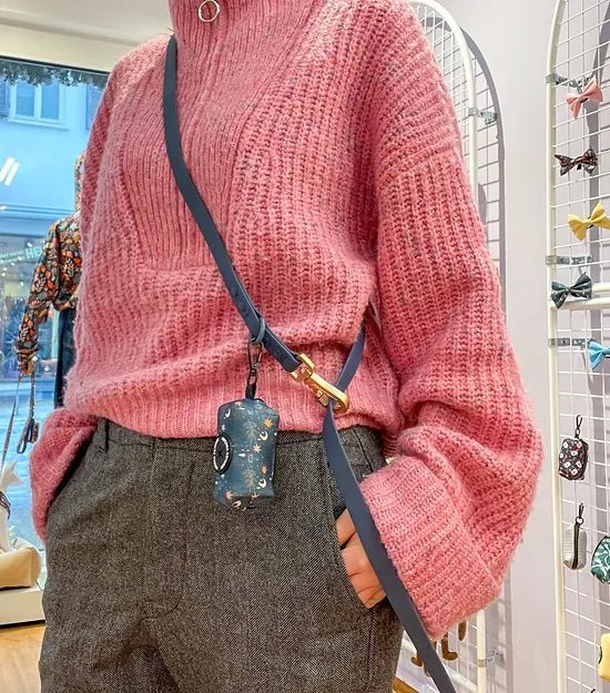 Laisse pour chien multi positionnable imperméable - Aquarius Turquoise (PVC) - ARIZONA HOT DOGS - DOG DéliCAT