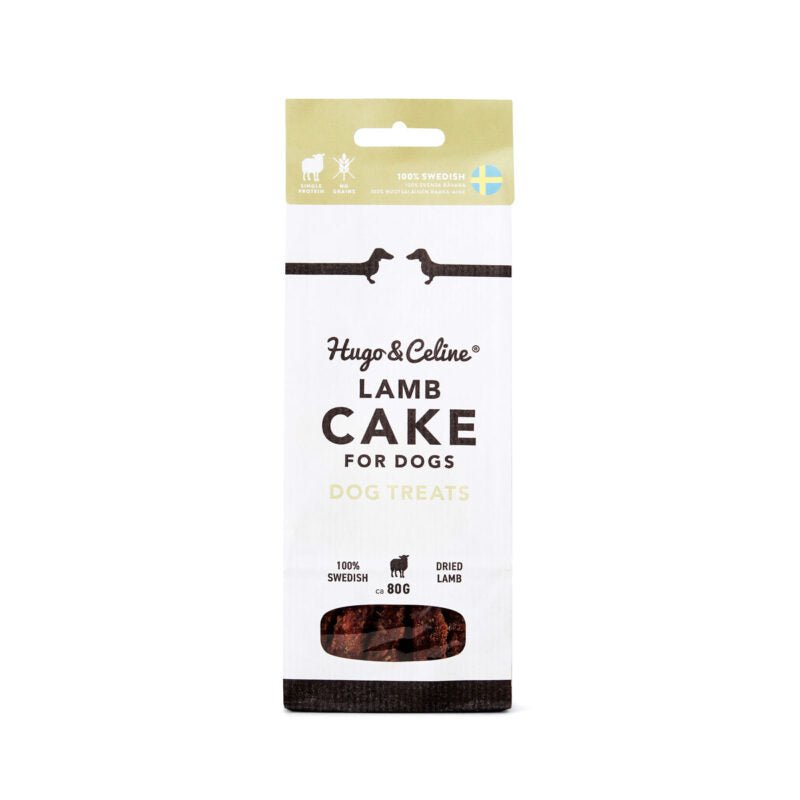 Lamb Cake - Gâteau à l'agneau séché pour chien - HUGO & CELINE - DOG DéliCAT