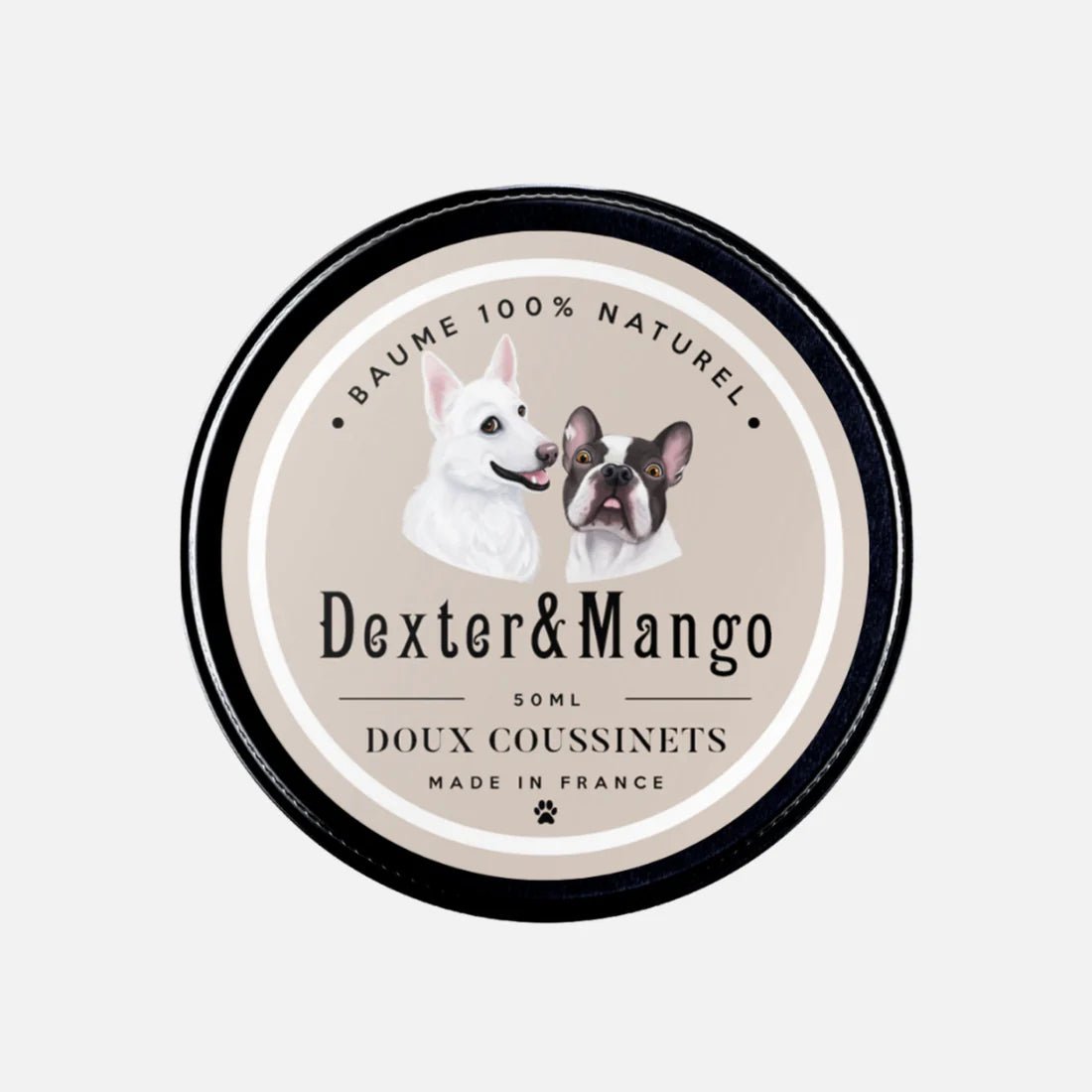 Le Doux Coussinets - Baume naturel protecteur pour chiens - DEXTER & MANGO - DOG DéliCAT