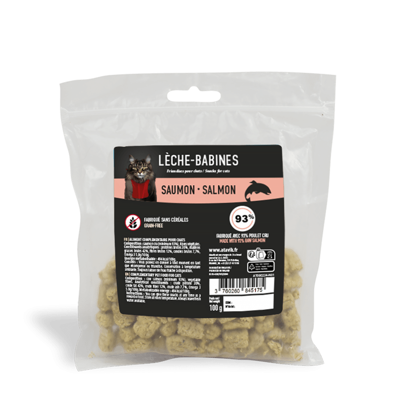 Lèche - Babines - Saumon (FIN) - ATAVIK - DOG DéliCAT