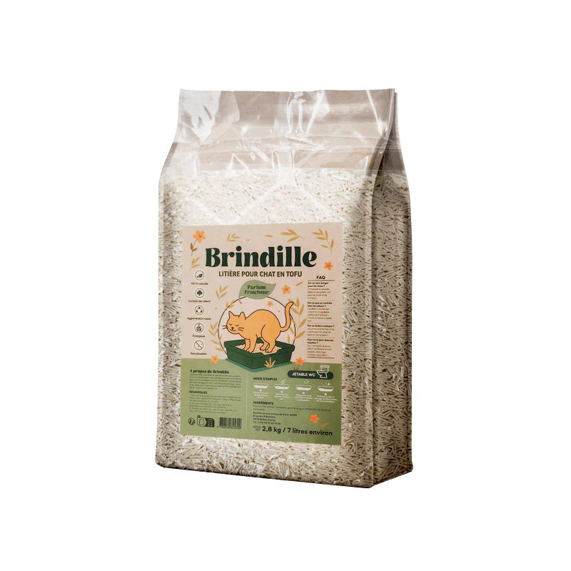 Litière végétale Brindille – Naturelle, agglomérante & jetable WC - ATAVIK - DOG DéliCAT