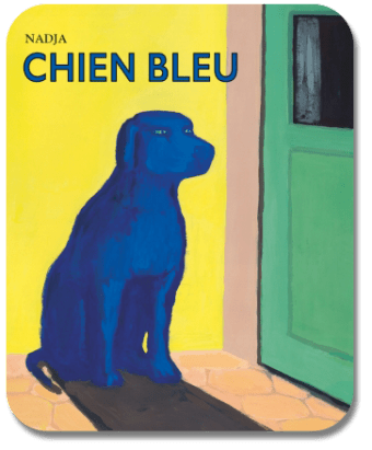 Livre enfant chien Chien Bleu Nadja - DOG DéliCAT