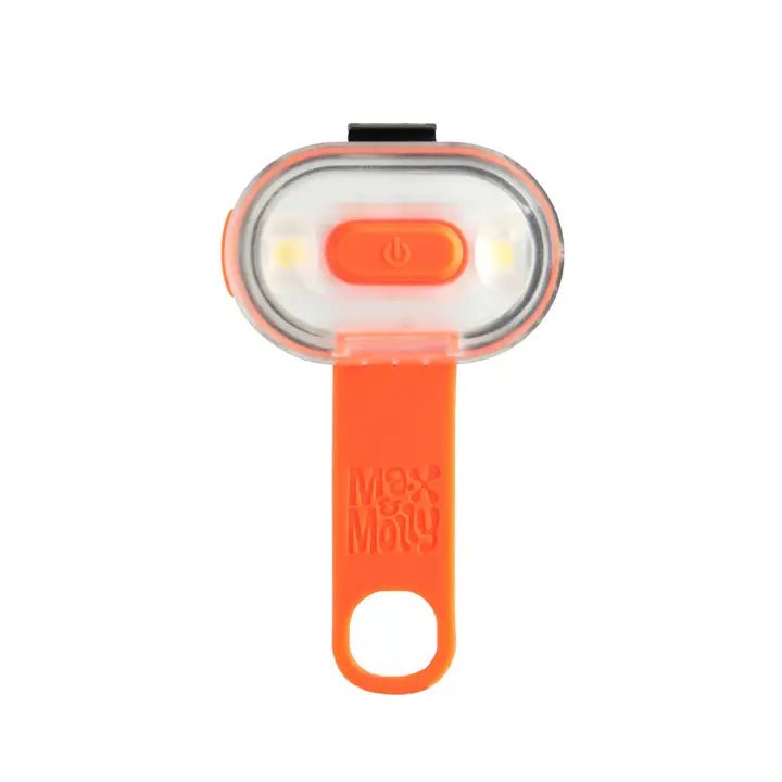 Lumière LED orange pour chien – Haute visibilité Max & Molly - MAX & MOLLY - DOG DéliCAT