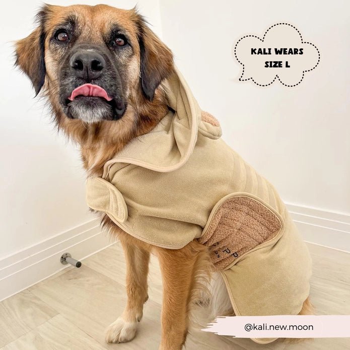 Peignoir de Séchage pour chiens Teddy - COCOPUP LONDON - DOG DéliCAT