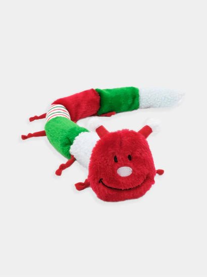 Peluche de Noël Pour Chien – Mille - Pattes 🎅🪱 - ZIPPY PAWS - DOG DéliCAT