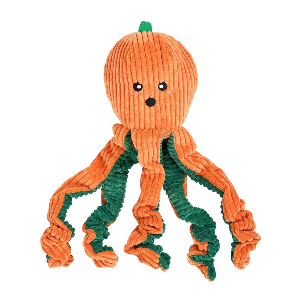 Peluche Halloween pour chien - Octopus Citrouille - ZippyPaws – DOG DéliCAT