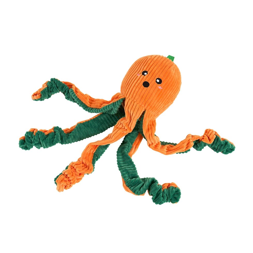 Peluche Halloween pour chien - Octopus Citrouille - ZippyPaws – DOG DéliCAT