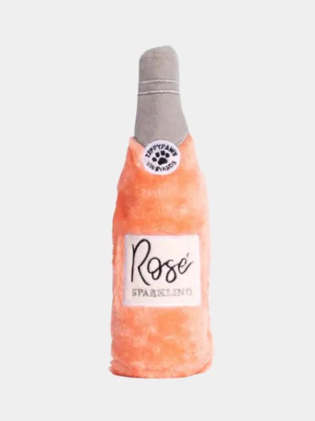Peluche pour chien avec bouteille sifflante Happy Hour Crusherz Rosé Zippy Paws – Zippy Paws – DOG DéliCAT