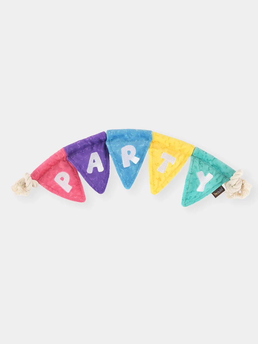 Peluche pour chien Banderole Party Animals Pet PLAY – Pet PLAY – DOG DéliCAT