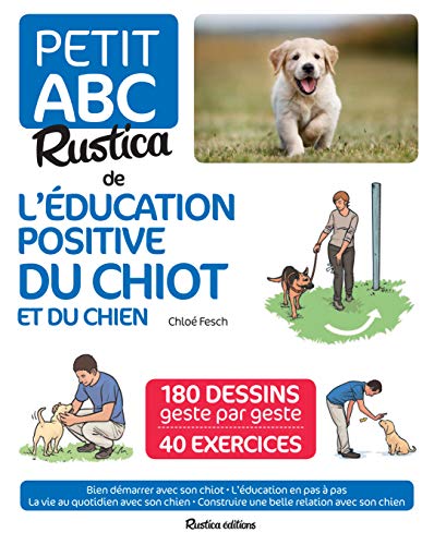 Livre éducation positive chien Petit ABC Rustica - Chloé Fesch - DOG DéliCAT
