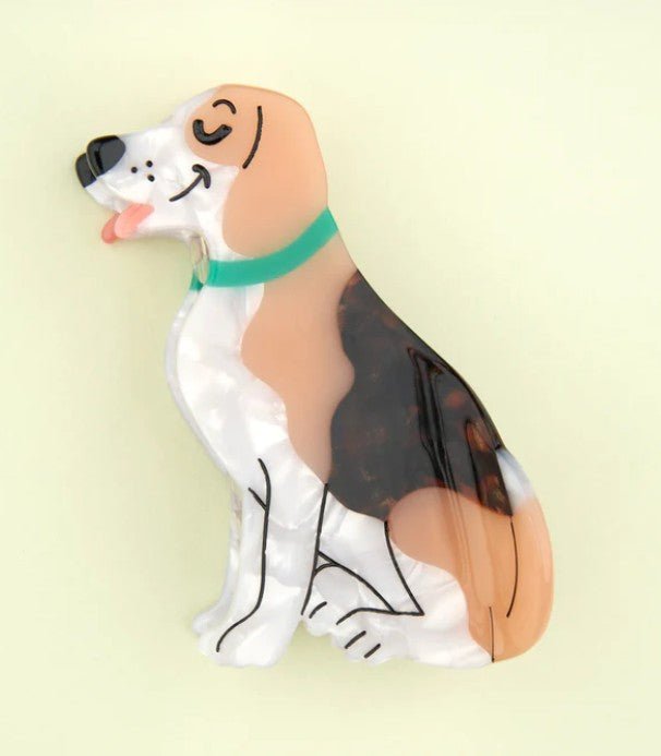 Pince à cheveux Beagle – L’accessoire joyeux & fidèle - COUCOU SUZETTE - DOG DéliCAT