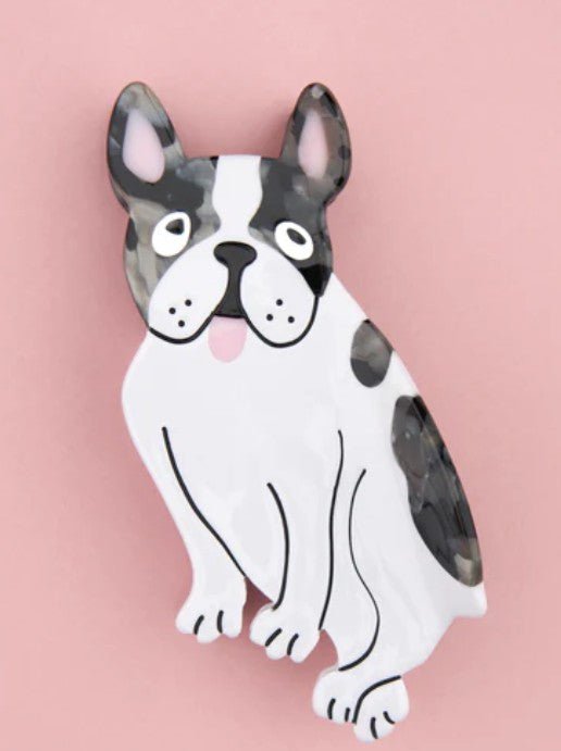 Pince à cheveux Bouledogue – L’accessoire parisien iconique - COUCOU SUZETTE - DOG DéliCAT