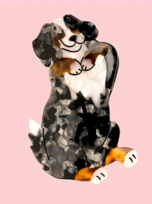 Pince à cheveux Bouvier Bernois – L’accessoire iconique - COUCOU SUZETTE - DOG DéliCAT