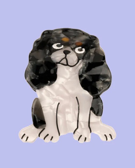 Pince à cheveux Cavalier – L’accessoire doux & élégant - COUCOU SUZETTE - DOG DéliCAT