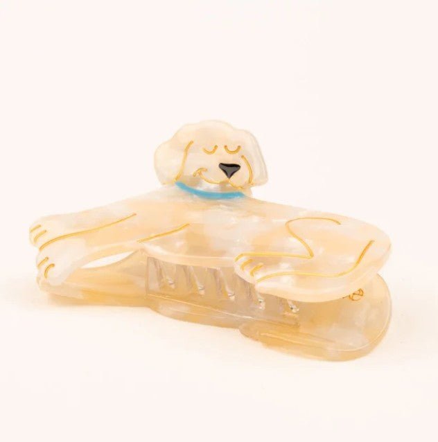 Pince à cheveux Golden – L’accessoire doux & enjoué - COUCOU SUZETTE - DOG DéliCAT