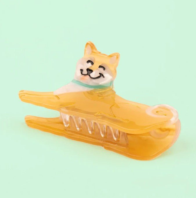 Pince à cheveux Shiba – L’accessoire vif & malicieux - COUCOU SUZETTE - DOG DéliCAT