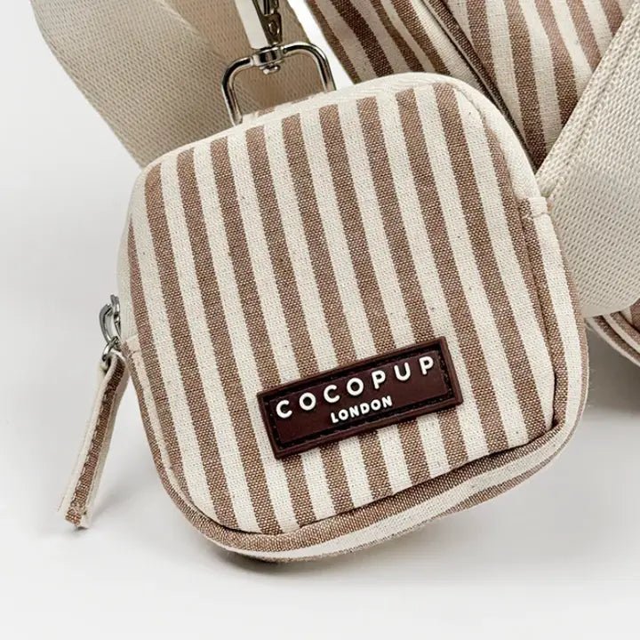 Pochette à friandises pour chien London Linen – CocoPup London – DOG DéliCAT  