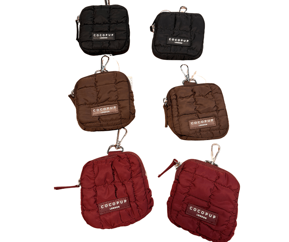 Pochette à friandises pour chien matelassée Crescent - COCOPUP LONDON - DOG DéliCAT