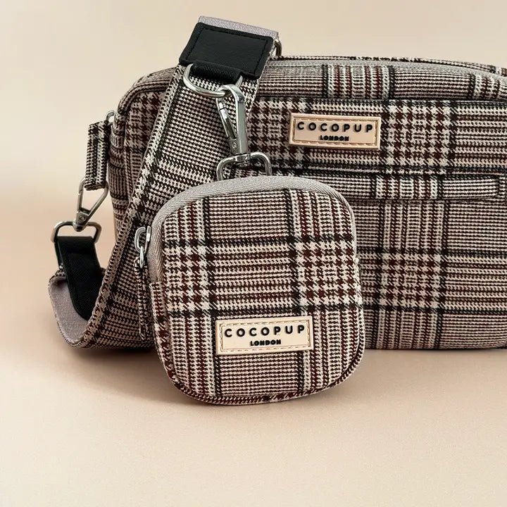Pochette à friandises Pup Plaid – chic & compacte Cocopup - COCOPUP LONDON - DOG DéliCAT