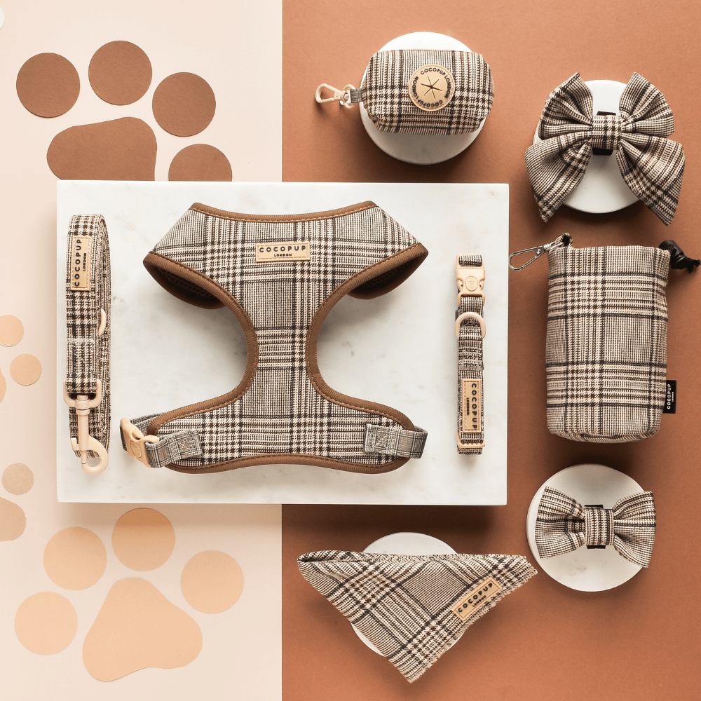 Pochette à friandises Pup Plaid – chic & imperméable - COCOPUP LONDON - DOG DéliCAT