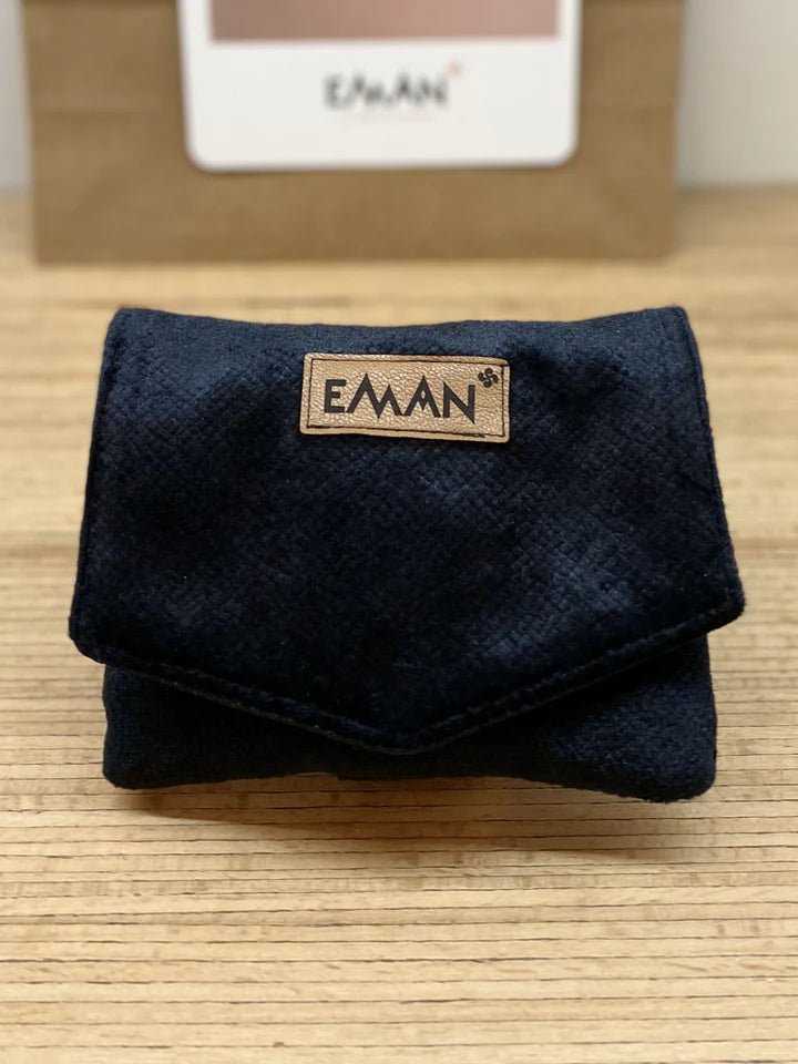 Pochette à Friandises Velours Vert (ton sur ton avec le sac banane urbain velours vert) - EMAN La Griffe Basque - DOG DéliCAT