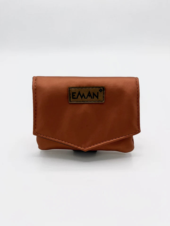 Pochette à Friandises Chiens Modèle Ciré Cuivre Eman La Griffe Basque