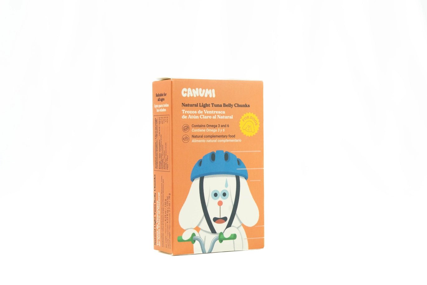 Poitrine de thon pâle tranchées pour chiens - CANUMI - DOG DéliCAT