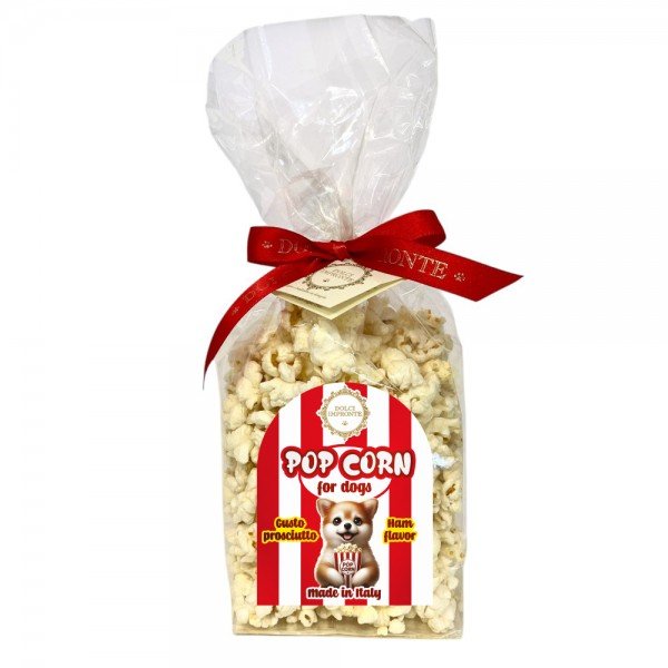 Popcorn pour Chien au Jambon 40g - DOLCI IMPRONTE - DOG DéliCAT
