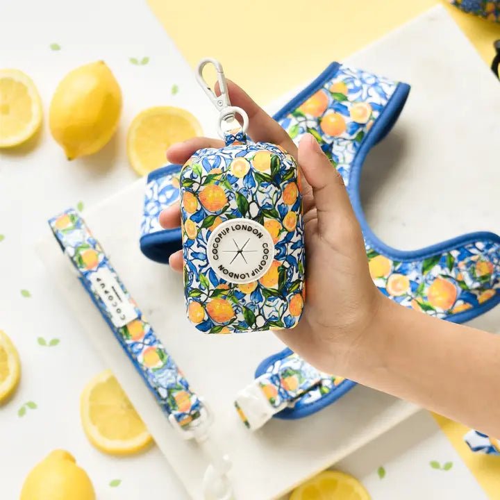Porte-sac à crottes Amalfi Lemon CocoPup London – CocoPup London – DOG DéliCAT  
