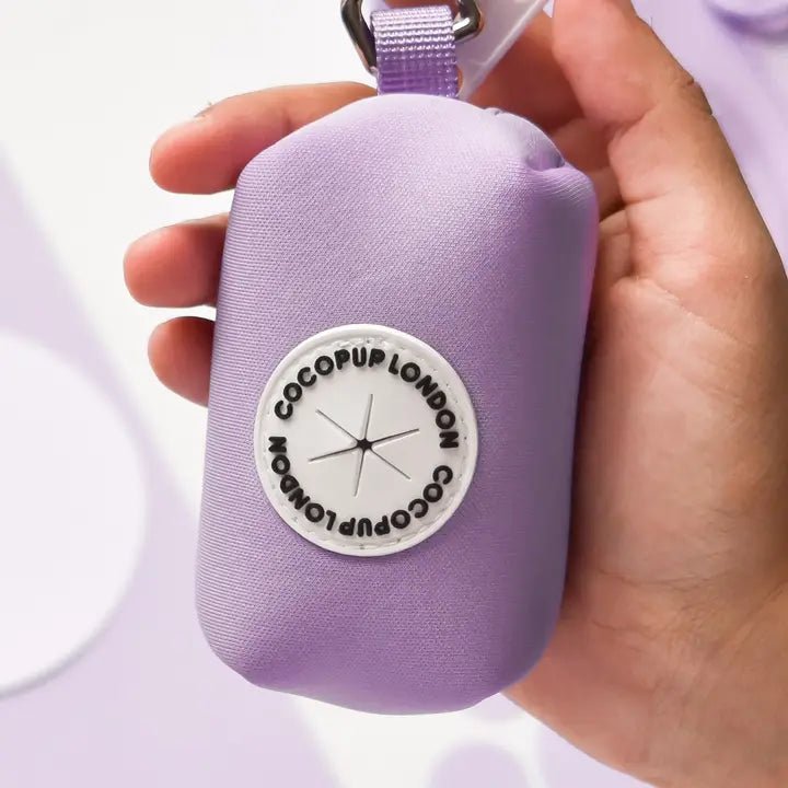 Porte-sac à déjections Parme Violets - Cocopup London - DOG DéliCAT