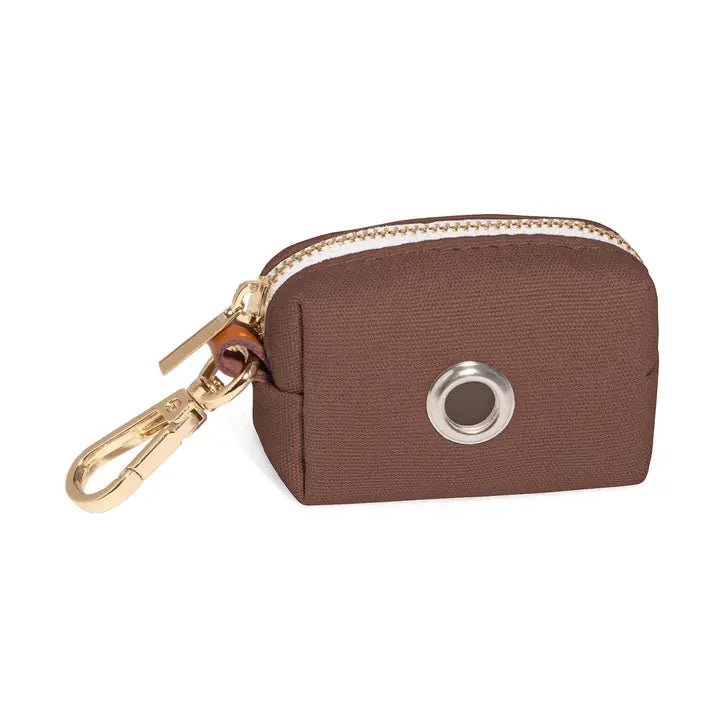 Porte-sacs à déjections pour chien Marron Espresso  – Sunny Tails – DOG DéliCAT
