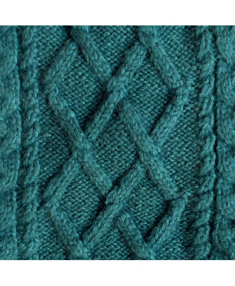 Pull torsadé Connor bleu pétrole – Maille chaude & chic pour chien - MILK&PEPPER - DOG DéliCAT