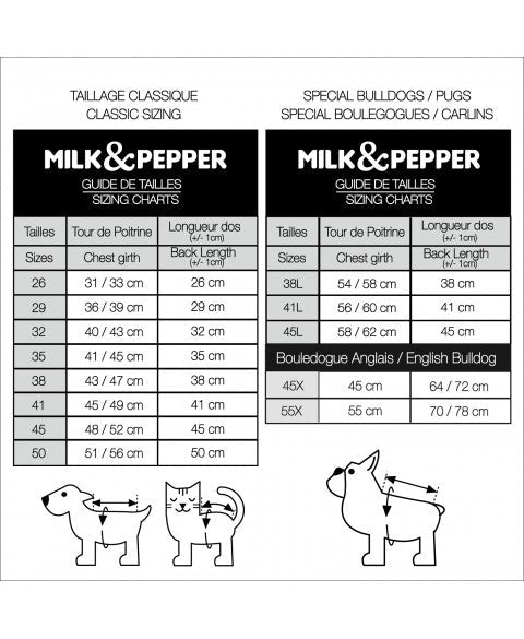 Pull torsadé Vieux Rose IRVIN - MILK&PEPPER - DOG DéliCAT