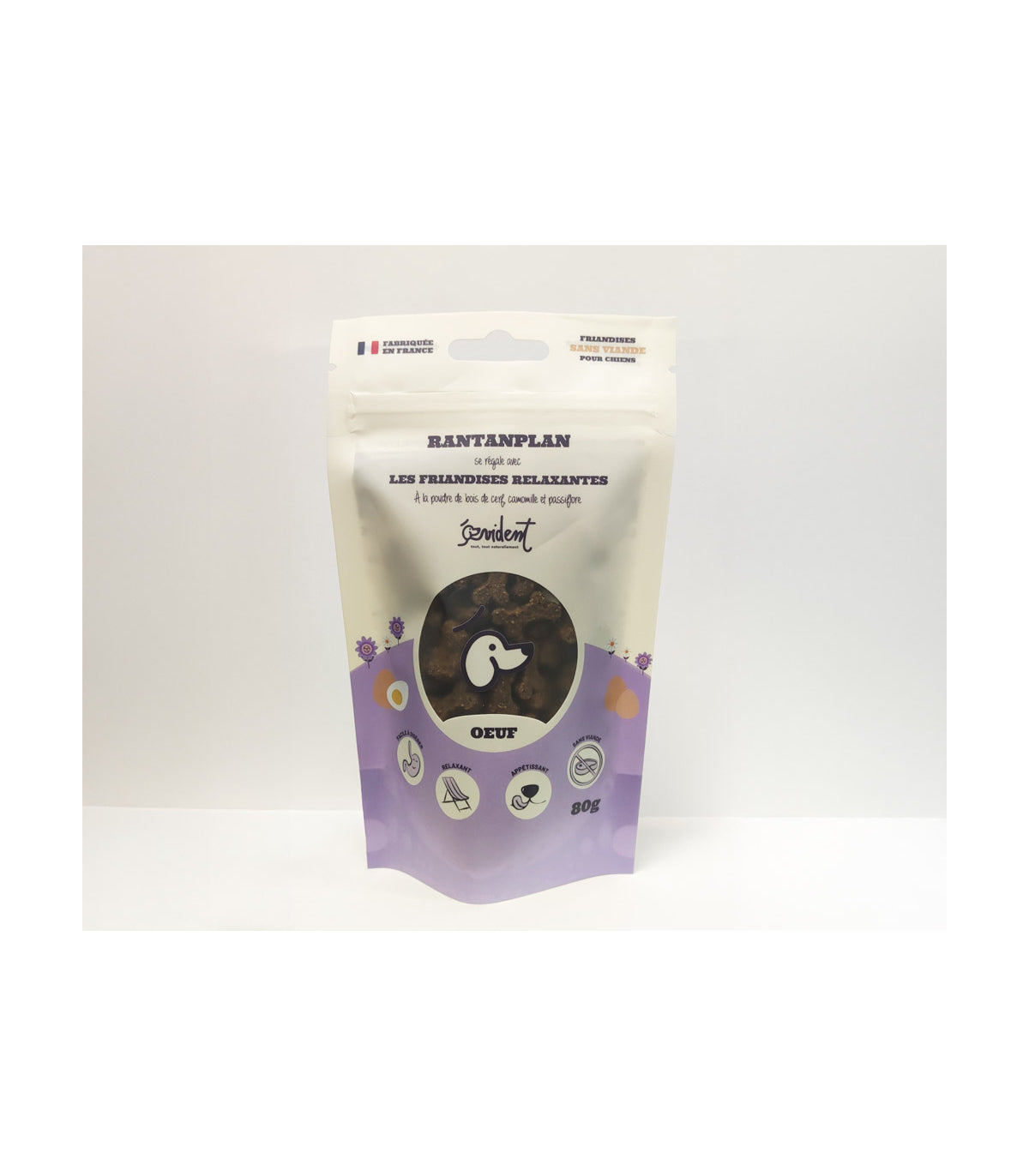 friandises relaxantes bio pour chien rantanplan evident