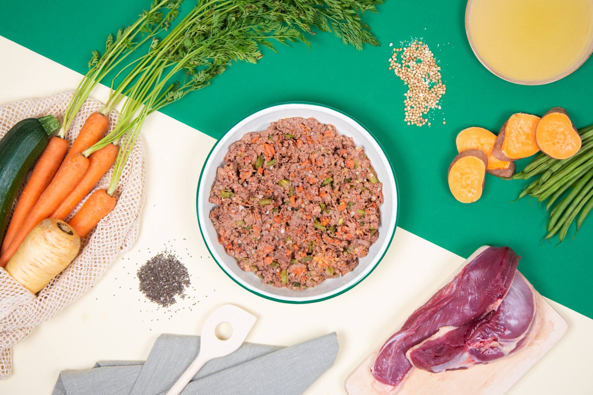 Recette Fraîche au Canard Hypoallergénique - DOG CHEF - DOG CHEF - DOG DéliCAT