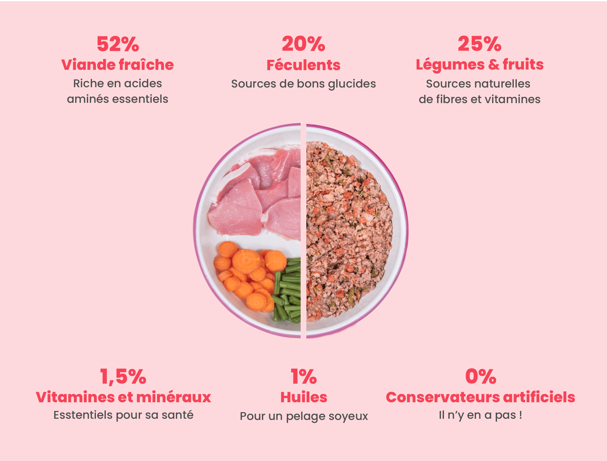 Recette Fraîche au Porc pour Chiens Sensibles - DOG CHEF - DOG CHEF - DOG DéliCAT