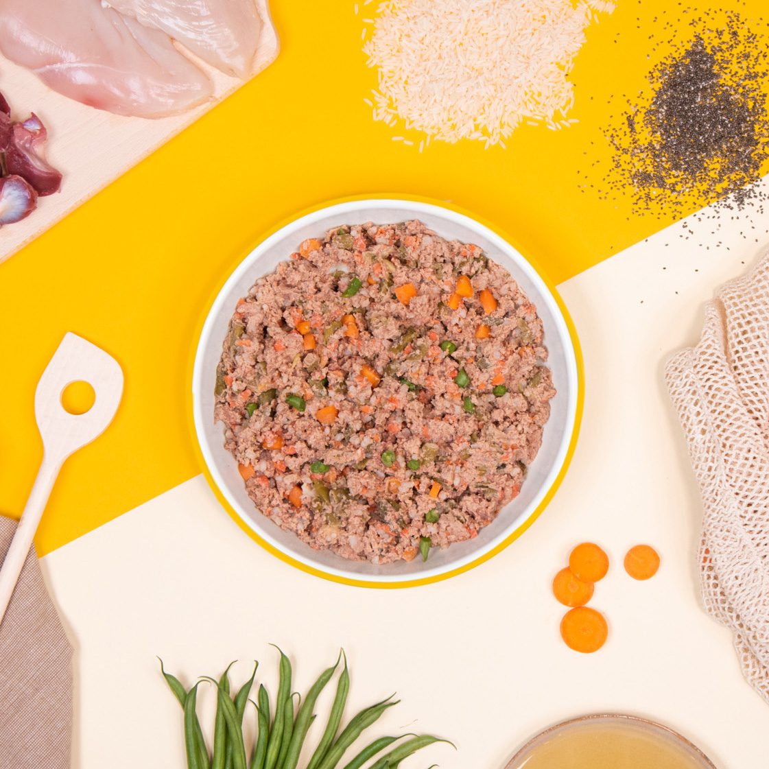 Recette Fraîche au Poulet pour Chiens sensibles - DOG CHEF - DOG CHEF - DOG DéliCAT