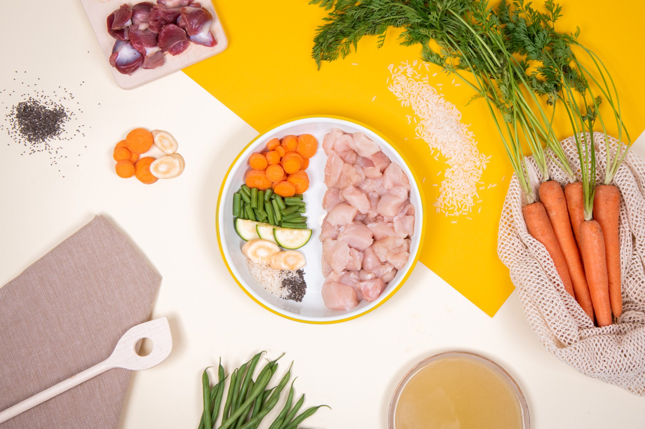 Recette Fraîche au Poulet pour Chiens sensibles - DOG CHEF - DOG CHEF - DOG DéliCAT