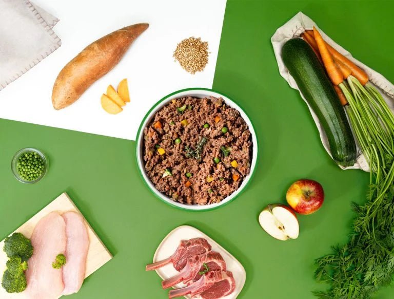 Repas frais pour chien à l'agneau et dinde 400 g DOG CHEF – DOG DéliCAT