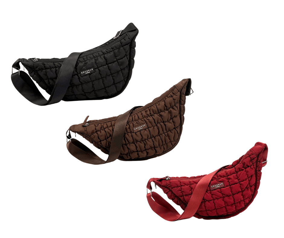 Sac de promenade pour chien chic et mains libres - Crescent - COCOPUP LONDON - DOG DéliCAT