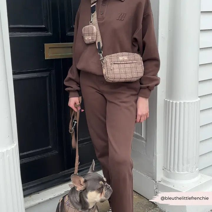 Sac de promenade Pup Plaid – chic, pratique, Cocopup - COCOPUP LONDON - DOG DéliCAT