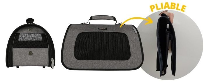 Sac de transport pour chien et chat pliable et imperméable - WOUAPY - DOG DéliCAT