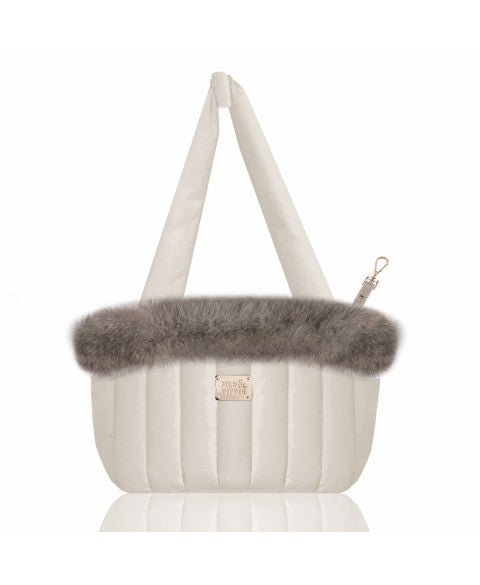 Sac Nanouk matelassé chic – transport petit chien - MILK&PEPPER - DOG DéliCAT